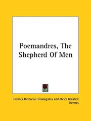 Cover of: Poemandres, the Shepherd of Men