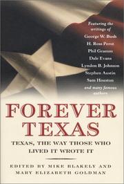 Cover of: Forever Texas by Mike Blakely, Mary Elizabeth Sue Goldman