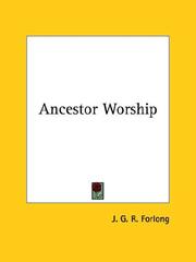 Cover of: Ancestor Worship