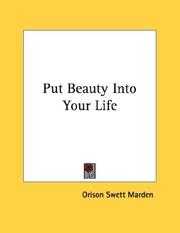 Cover of: Put Beauty Into Your Life