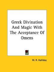 Cover of: Greek Divination And Magic With The Acceptance Of Omens