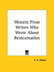 Cover of: Western Prose Writers Who Wrote About Reincarnation