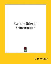 Cover of: Esoteric Oriental Reincarnation