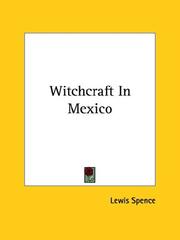 Cover of: Witchcraft In Mexico