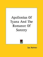 Cover of: Apollonius Of Tyana And The Romance Of Sorcery