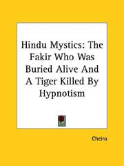 Cover of: Hindu Mystics | Cheiro