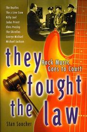Cover of: They fought the law by Stan Soocher