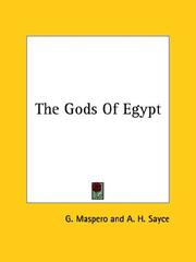 Cover of: The Gods of Egypt