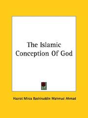 Cover of: The Islamic Conception Of God