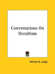 Cover of: Conversations On Occultism