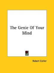 Cover of: The Genie Of Your Mind by Robert Collier