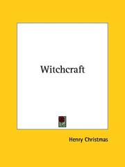 Cover of: Witchcraft