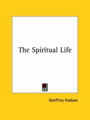 Cover of: The Spiritual Life
