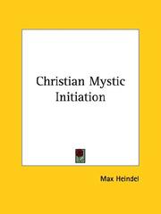 Cover of: Christian Mystic Initiation