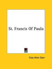 Cover of: St. Francis Of Paula