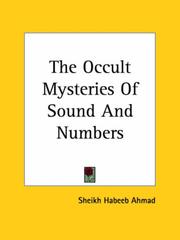 Cover of: The Occult Mysteries of Sound and Numbers by Sheikh Habeeb Ahmad