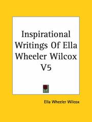 Cover of: Inspirational Writings of Ella Wheeler Wilcox: Men, Women and Emotions