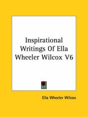 Cover of: Inspirational Writings of Ella Wheeler Wilcox | Ella Wheeler Wilcox