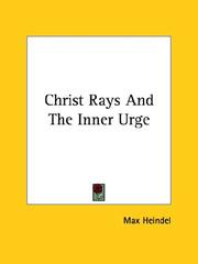 Cover of: Christ Rays And The Inner Urge