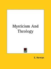 Cover of: Mysticism And Theology