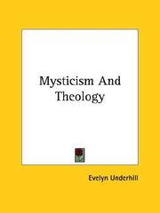 Cover of: Mysticism and Theology