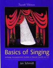 Cover of: Basics of Singing