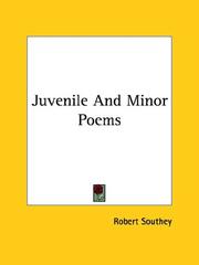Cover of: Juvenile And Minor Poems