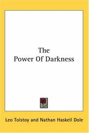 Cover of: The Power of Darkness by Лев Толстой