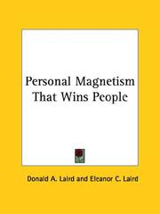 Cover of Personal Magnetism That Wins People by Donald A. Laird