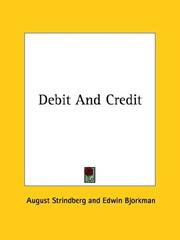 Cover of: Debit And Credit