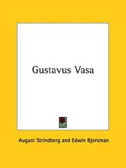 Cover of: Gustavus Vasa by August Strindberg