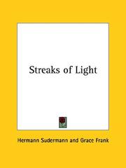 Cover of: Streaks of Light