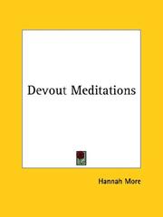 Cover of: Devout Meditations