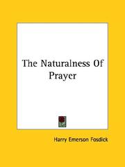 Cover of: The Naturalness Of Prayer