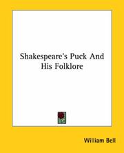 Cover of: Shakespeare's Puck And His Folklore