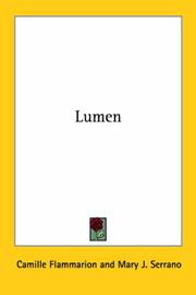 Cover of: Lumen by Camille Flammarion