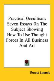 Cover of: Practical Occultism by Ernest Loomis