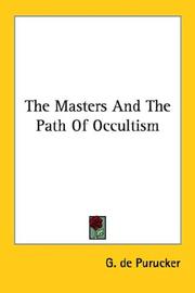 Cover of: The Masters And The Path Of Occultism