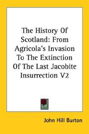 Cover of: The History Of Scotland by John Hill Burton