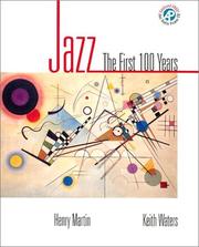Cover of: Jazz by Henry Martin, Keith Waters