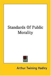 Cover of: Standards Of Public Morality