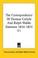 Cover of: The Correspondence of Thomas Carlyle and Ralph Waldo Emerson 1834-1872