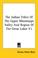 Cover of: The Indian Tribes Of The Upper Mississippi Valley And Region Of The Great Lakes V1