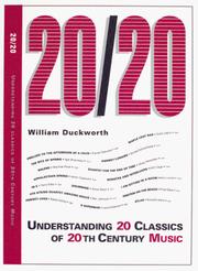 Cover of: 20/20: 20 new sounds of the 20th century