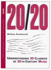 Cover of: 20/20 by William Duckworth