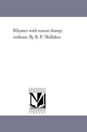 Cover of: Rhymes with reason & without