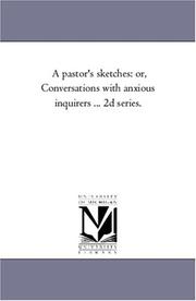 Cover of: A pastor