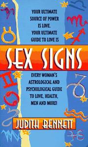 Sex Signs by Judith Bennett