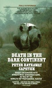 Cover of: Death in the Dark Continent