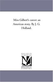 Cover of: Miss Gilbert